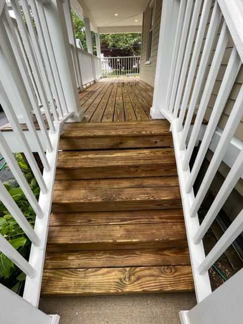 after power washing
